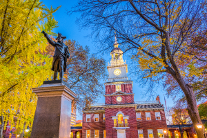 Independence Hall in Philadelphia